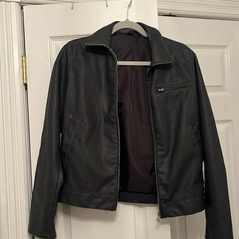 Leather jacket